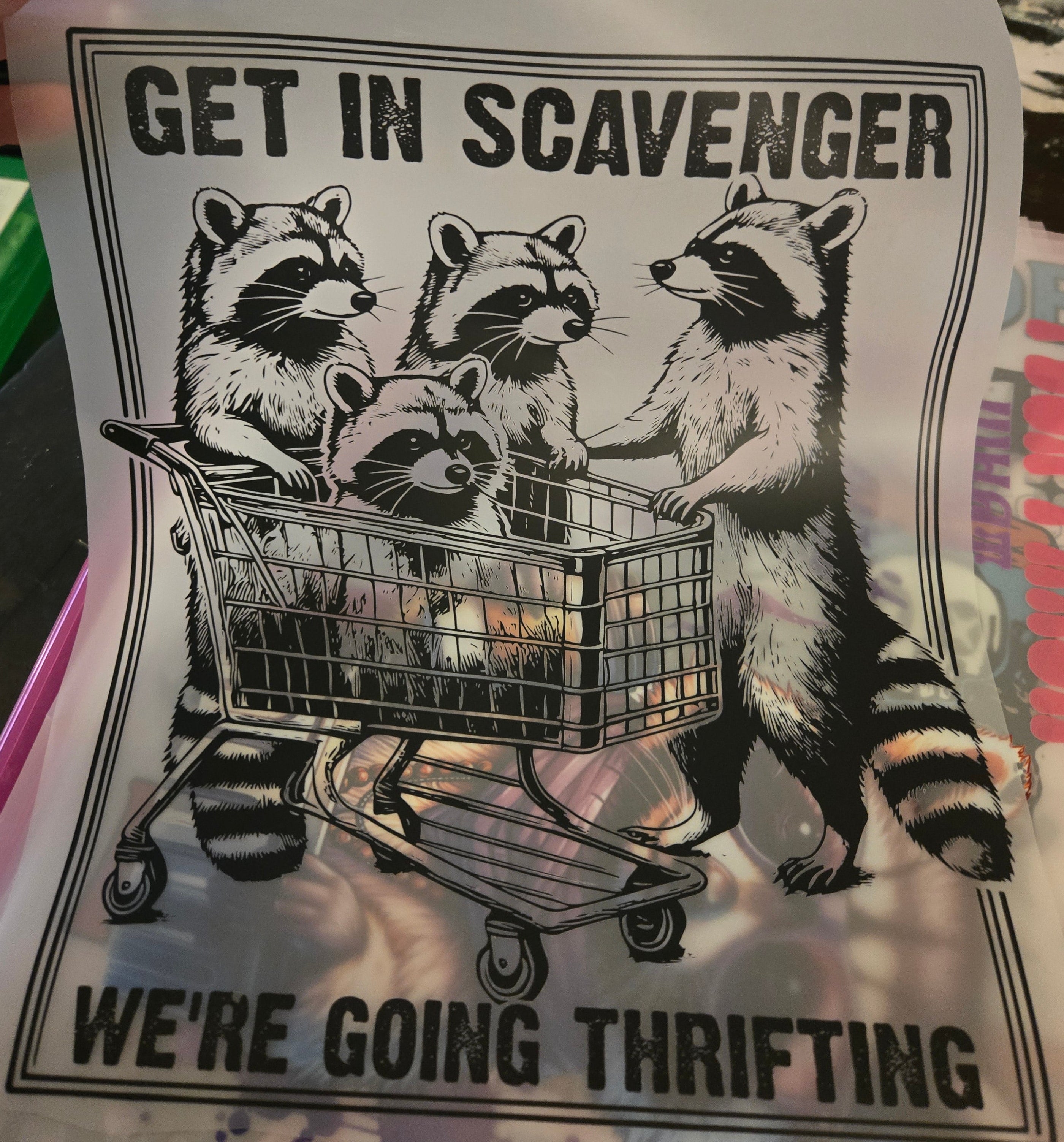Scavengers Thrifting Trash Panda's