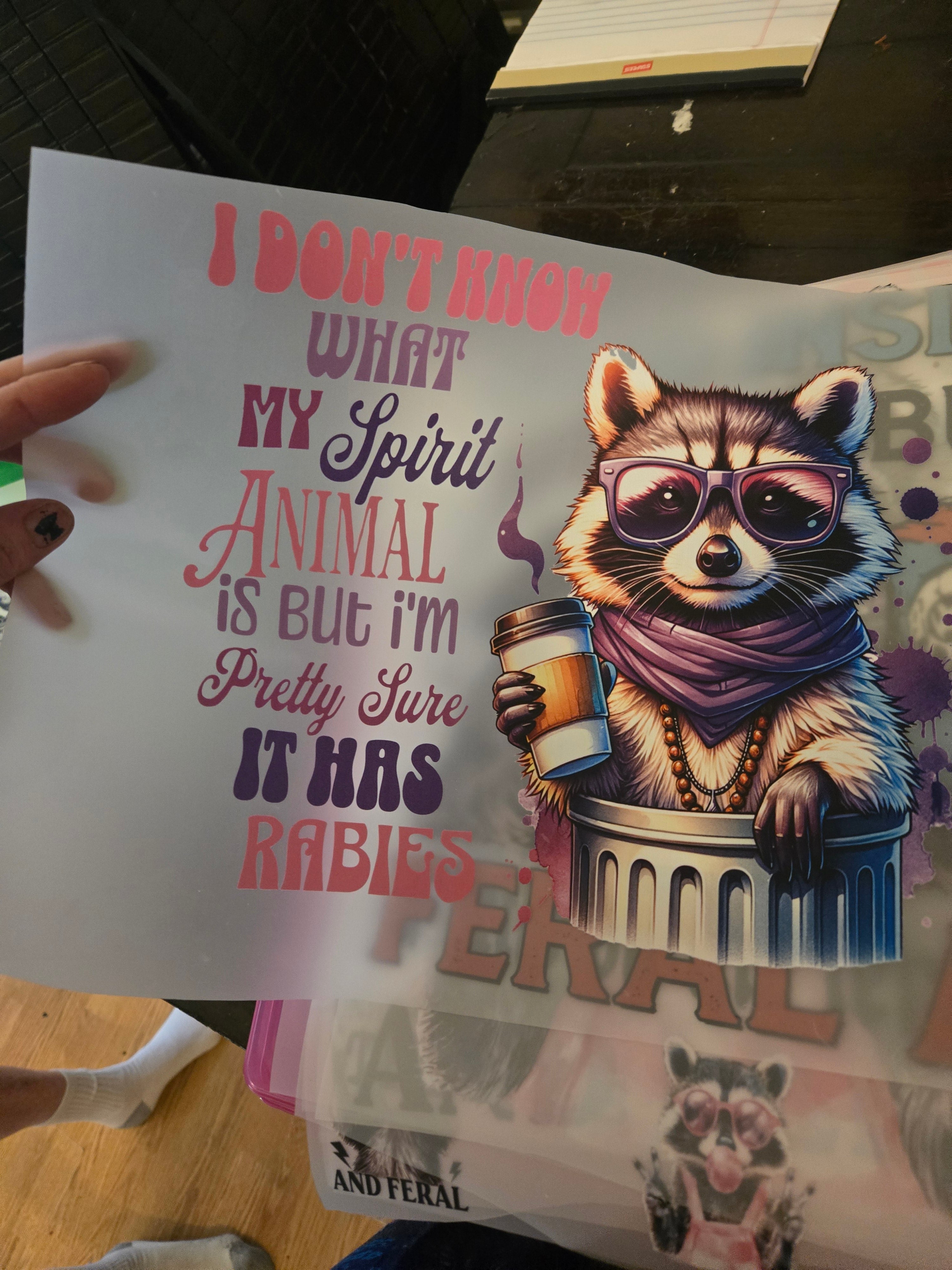 Spirit Animal Trash Panda