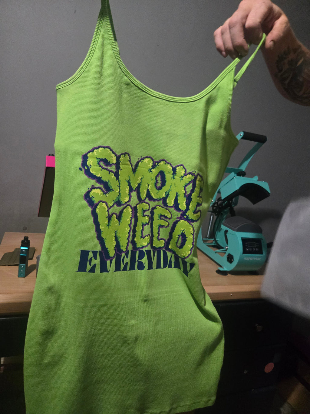Smoke Weed Everyday Pre Made Dress