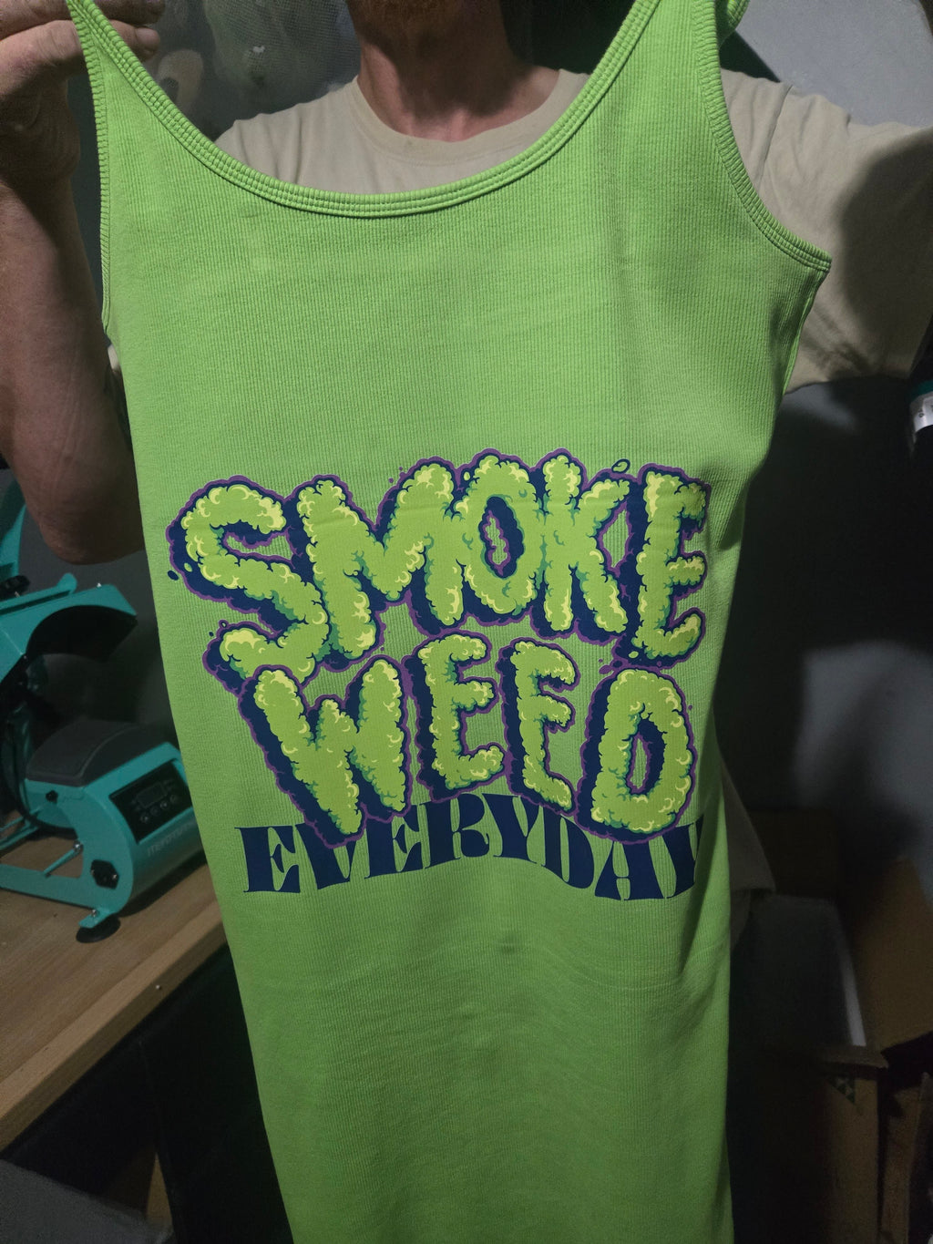 Smoke Weed Everyday Pre Made Dress