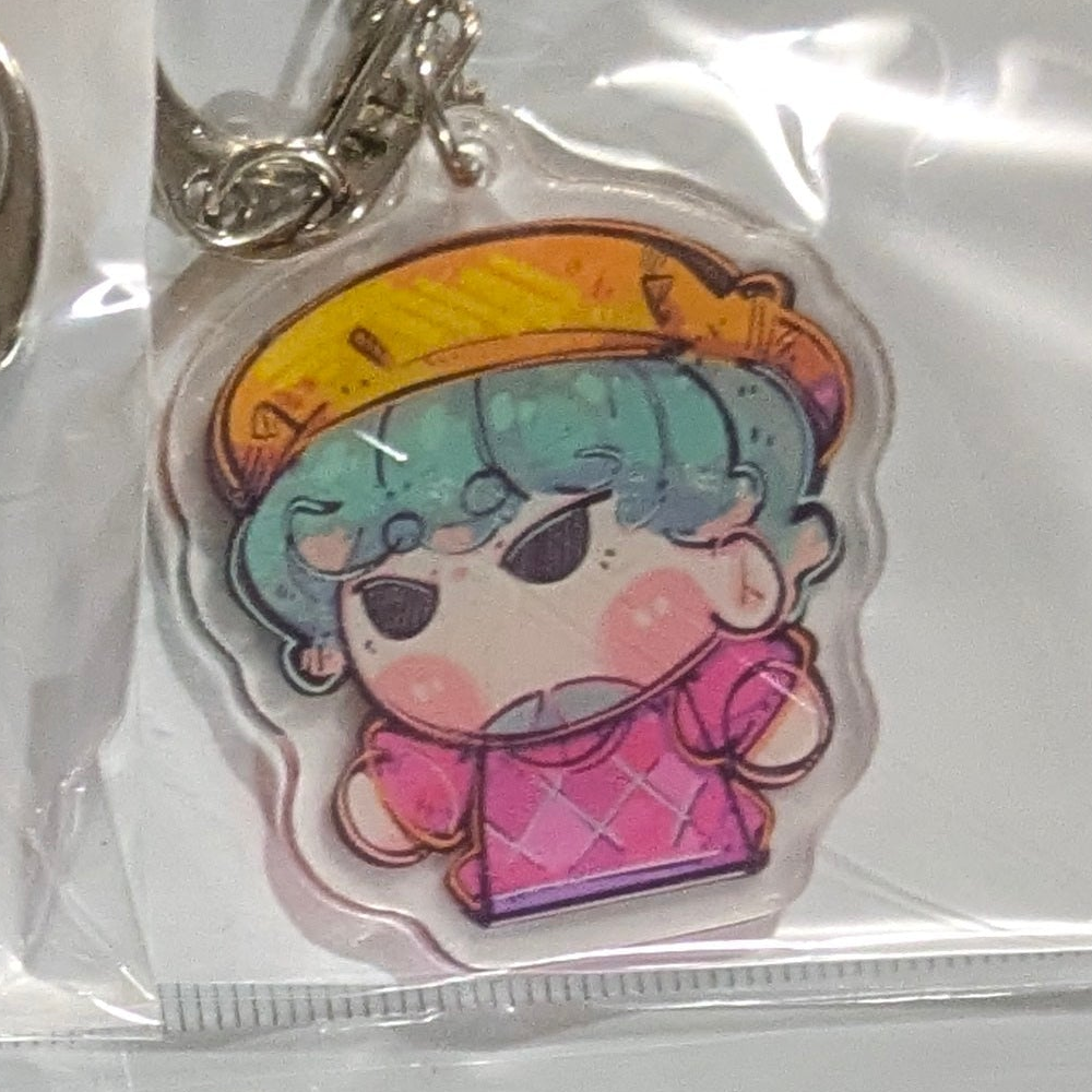 K-POP DEMON HUNTERS Mini Chibi Keychain Series (8 Designs)