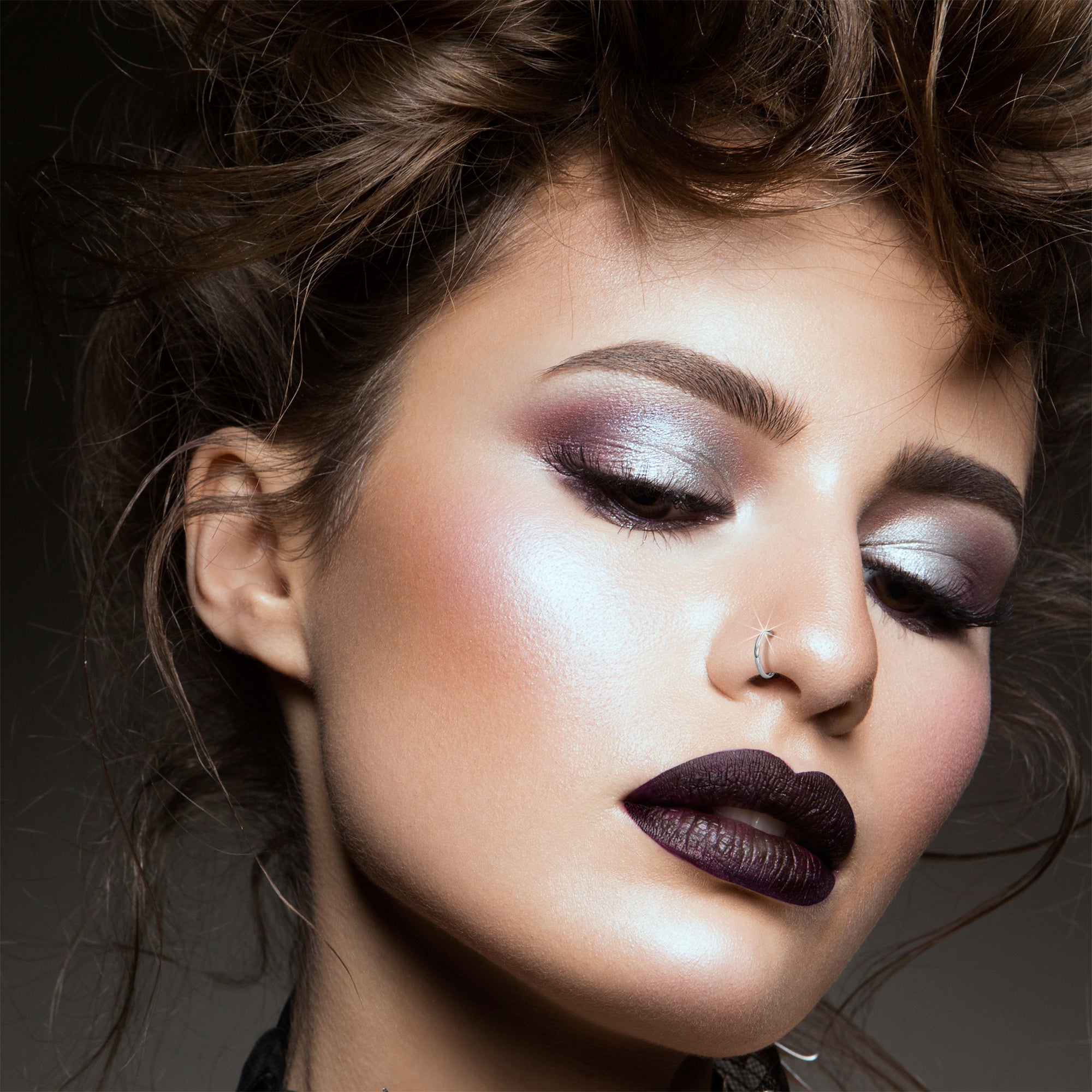 Real Platinum Nose Hoop - Hypoallergenic & Luxurious