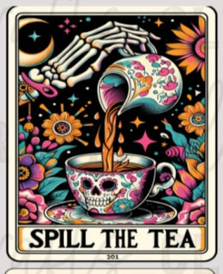 Spill The Tea (Tarot)