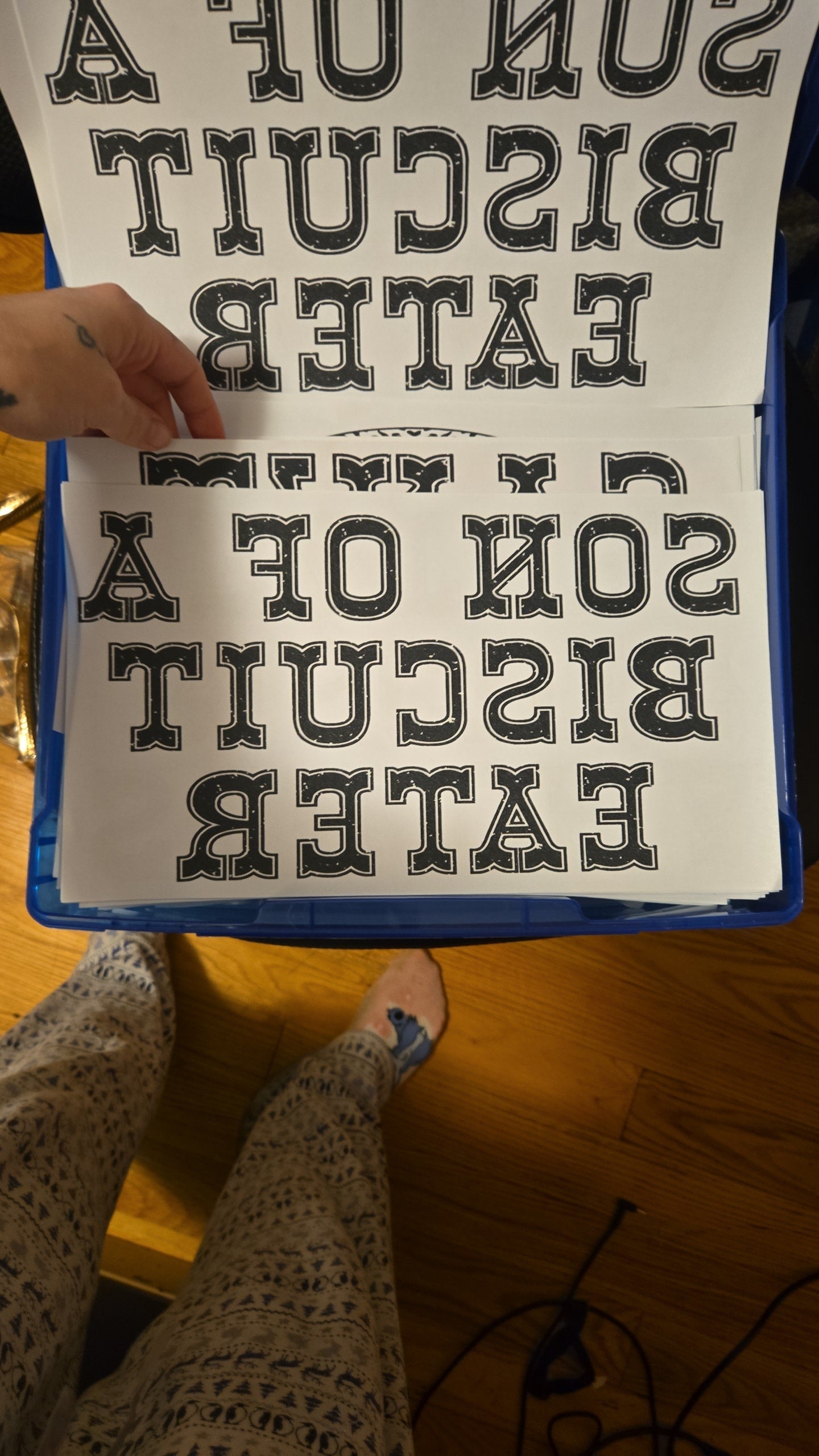 Son Of A Biscuit Eater - Dtf Print (Pick size and shirt color)