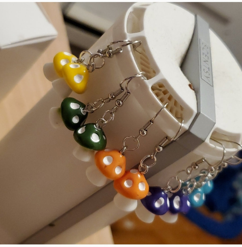 Mushroom Earrings