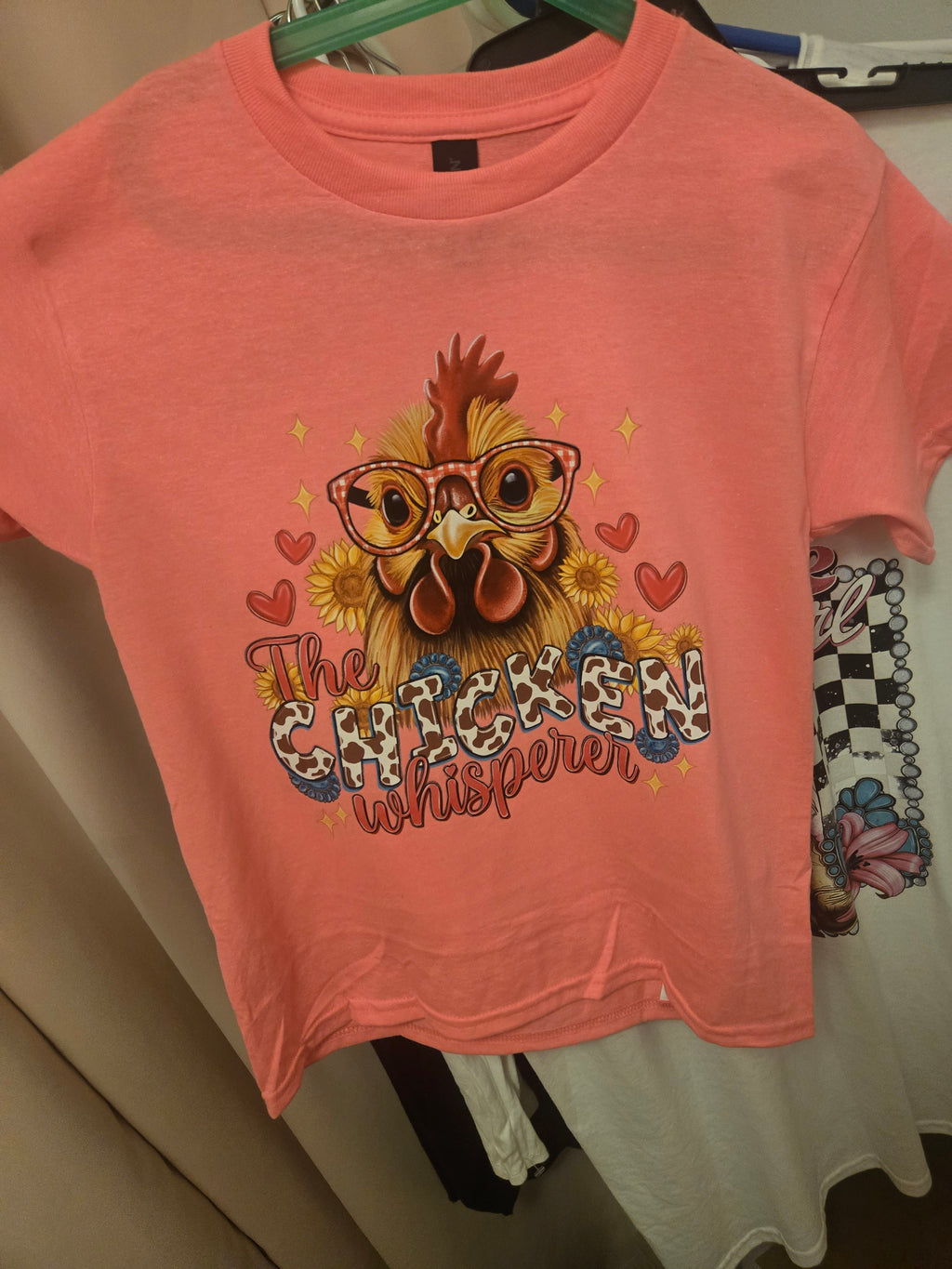 Chicken Whisperer Dtf Direct to film vinyl Print for Apparel